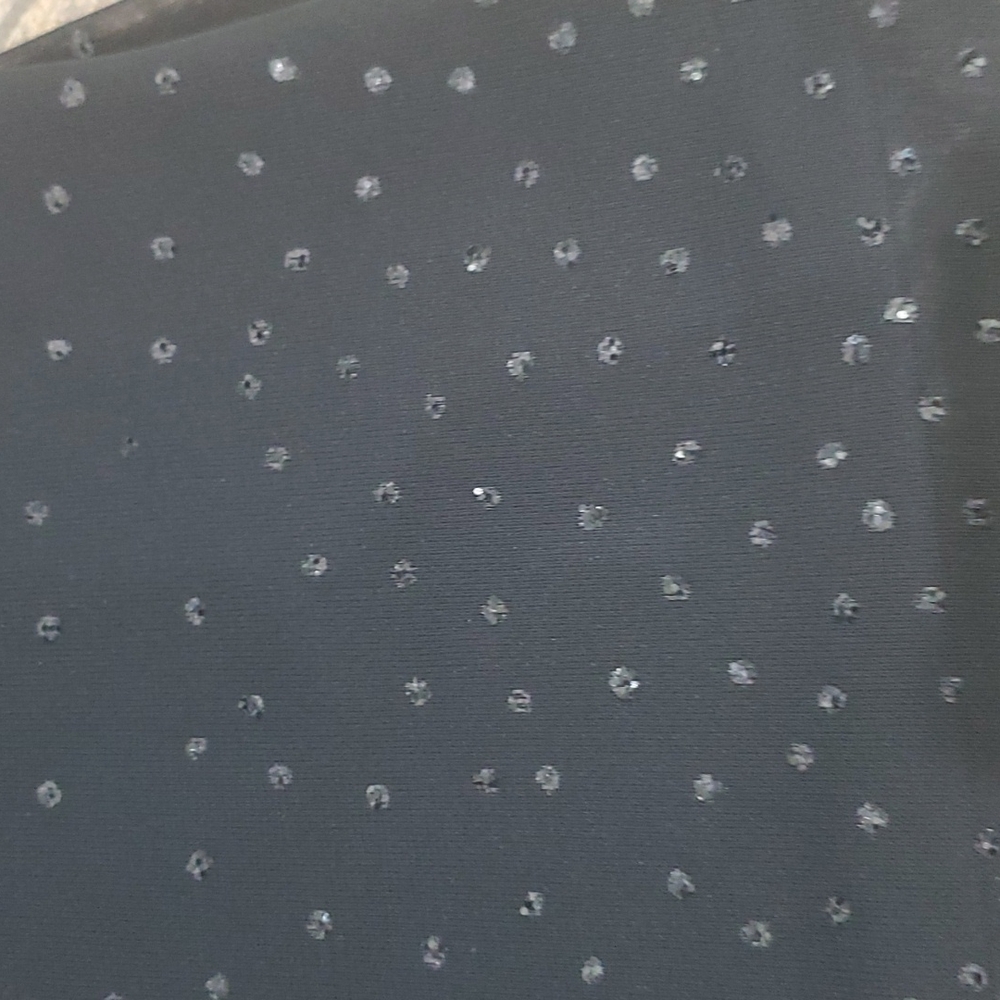 Little Black Dress with Glitter Spots - Picture 3 of 6